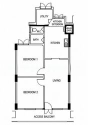 Blk 21 Ghim Moh Road (Queenstown), HDB 3 Rooms #613475761